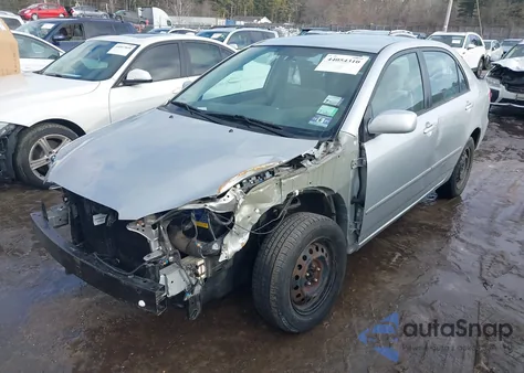 2006 Toyota Corolla Le из США, поврежденный, VIN 2T1BR30E16C569174